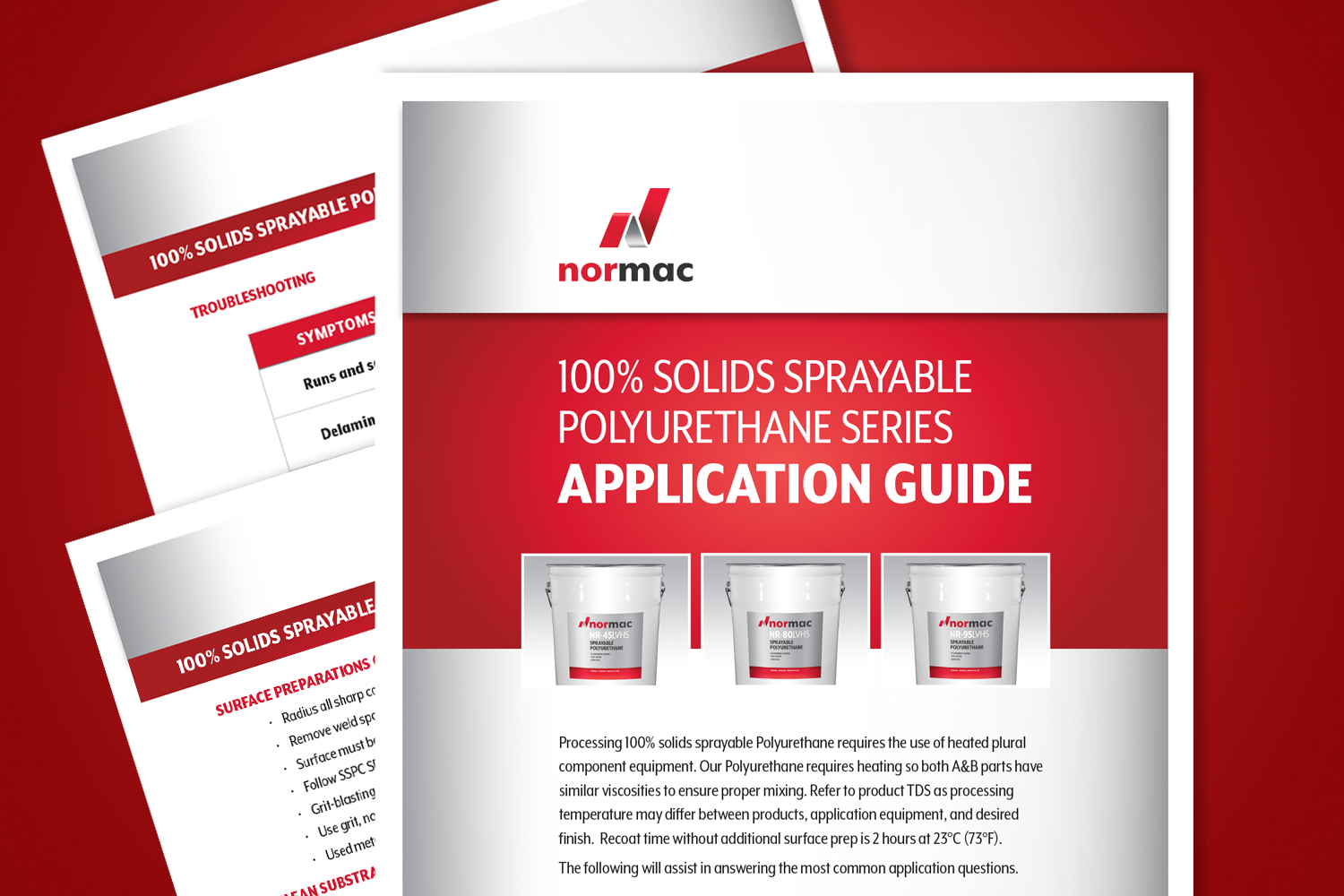 100 Solids Sprayable Series Application Guide Normac Adhesives